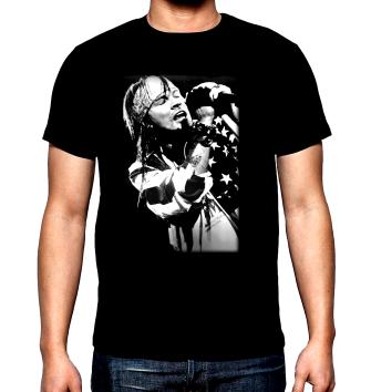 Guns and Roses, Axel Rose, men's  t-shirt, 100% cotton, S to 5XL